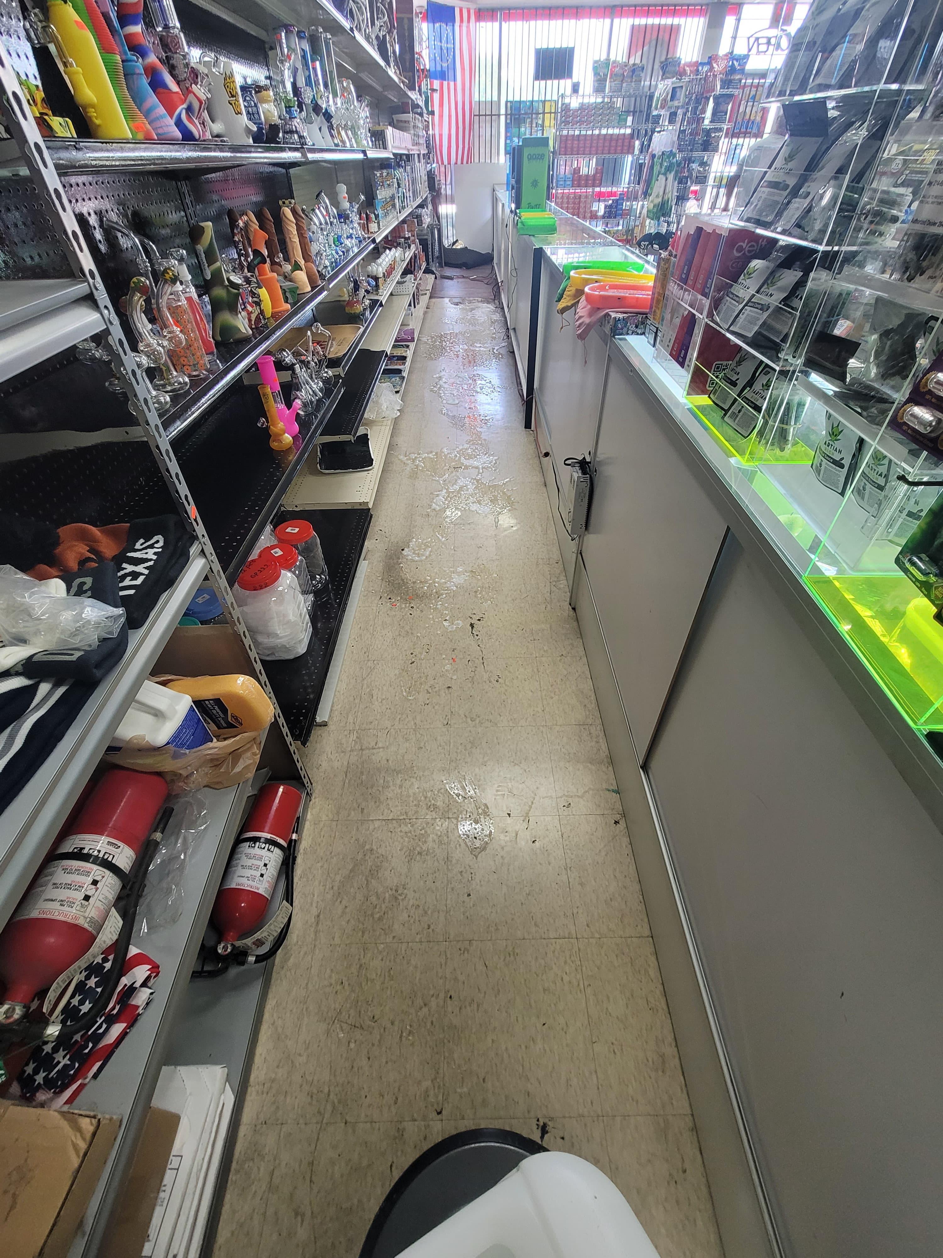 Post-construction cleanup