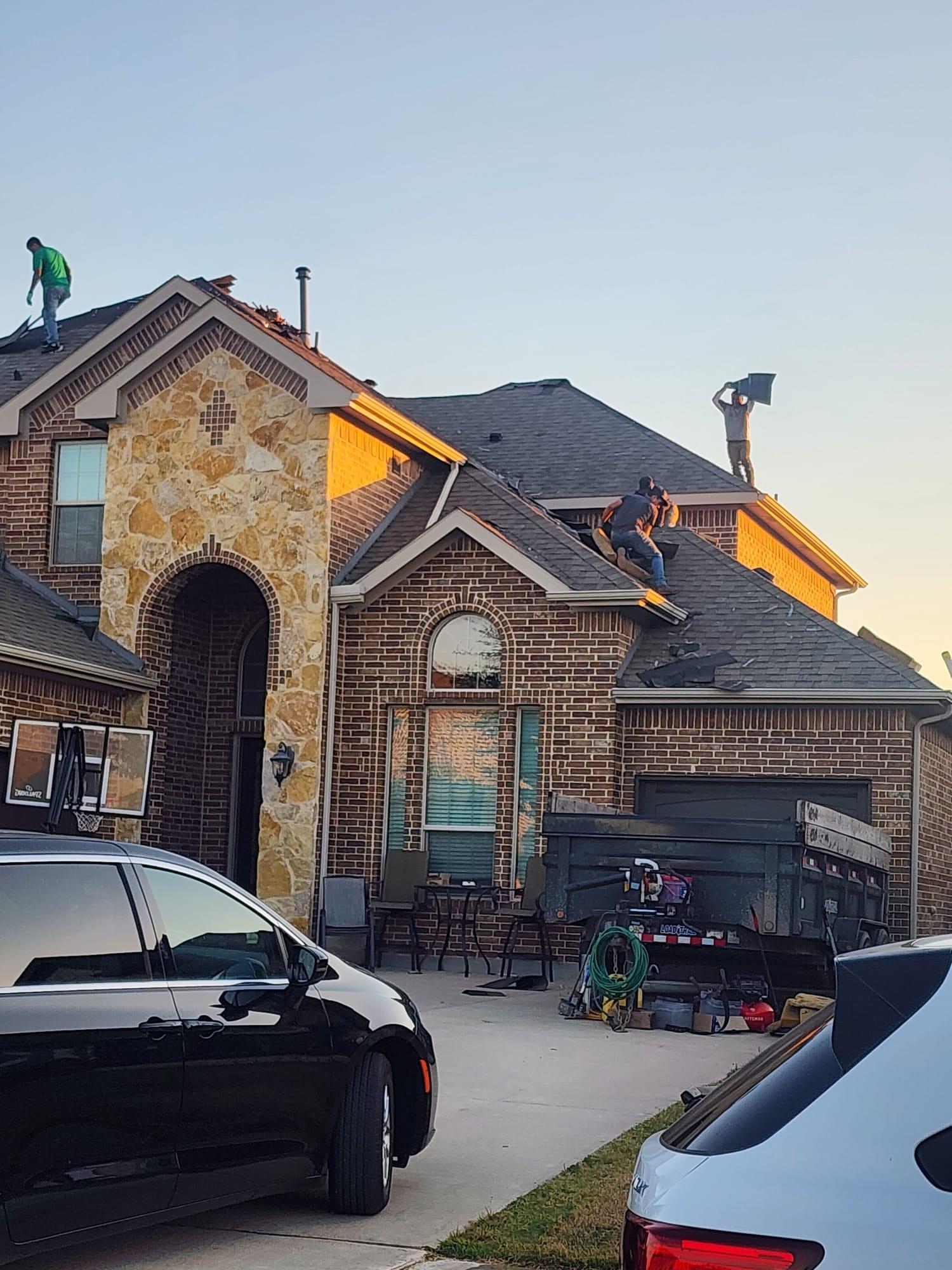 Roofing project