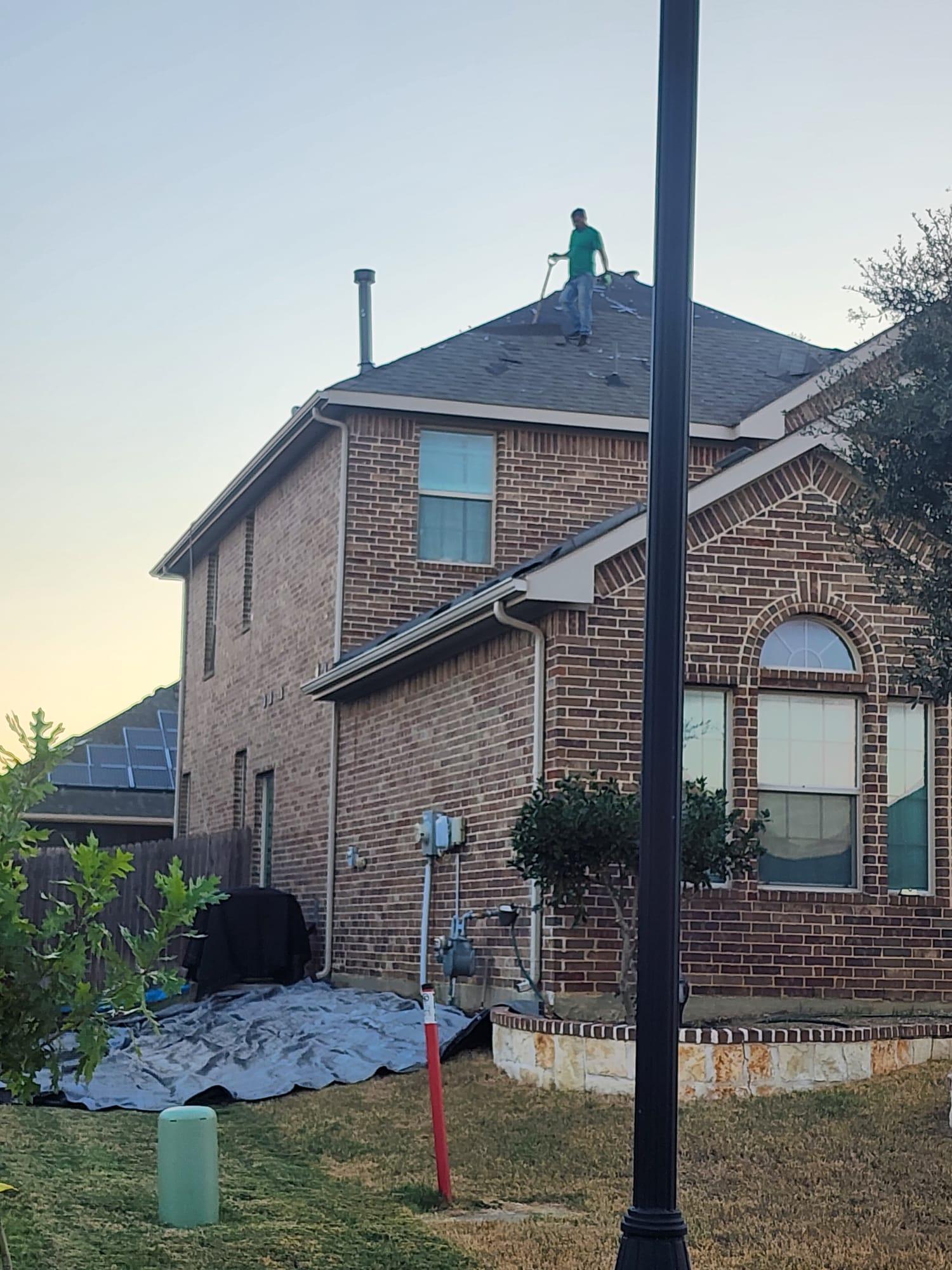 Roofing project