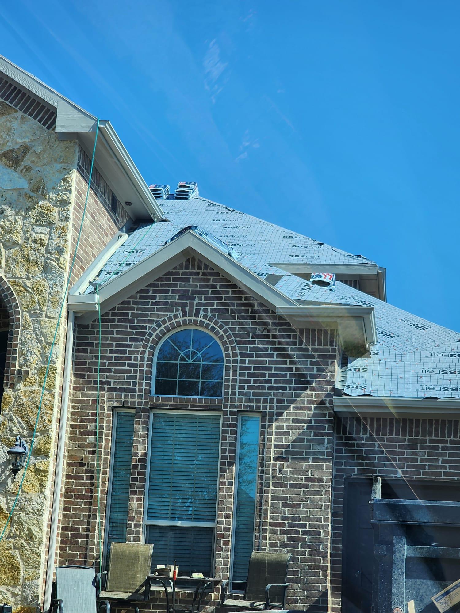 Roofing project