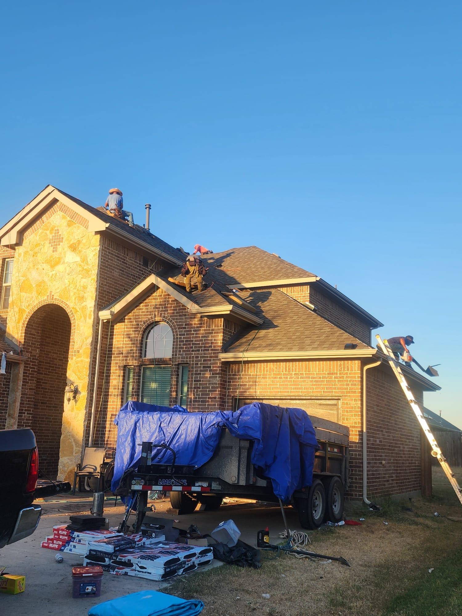 Roofing project