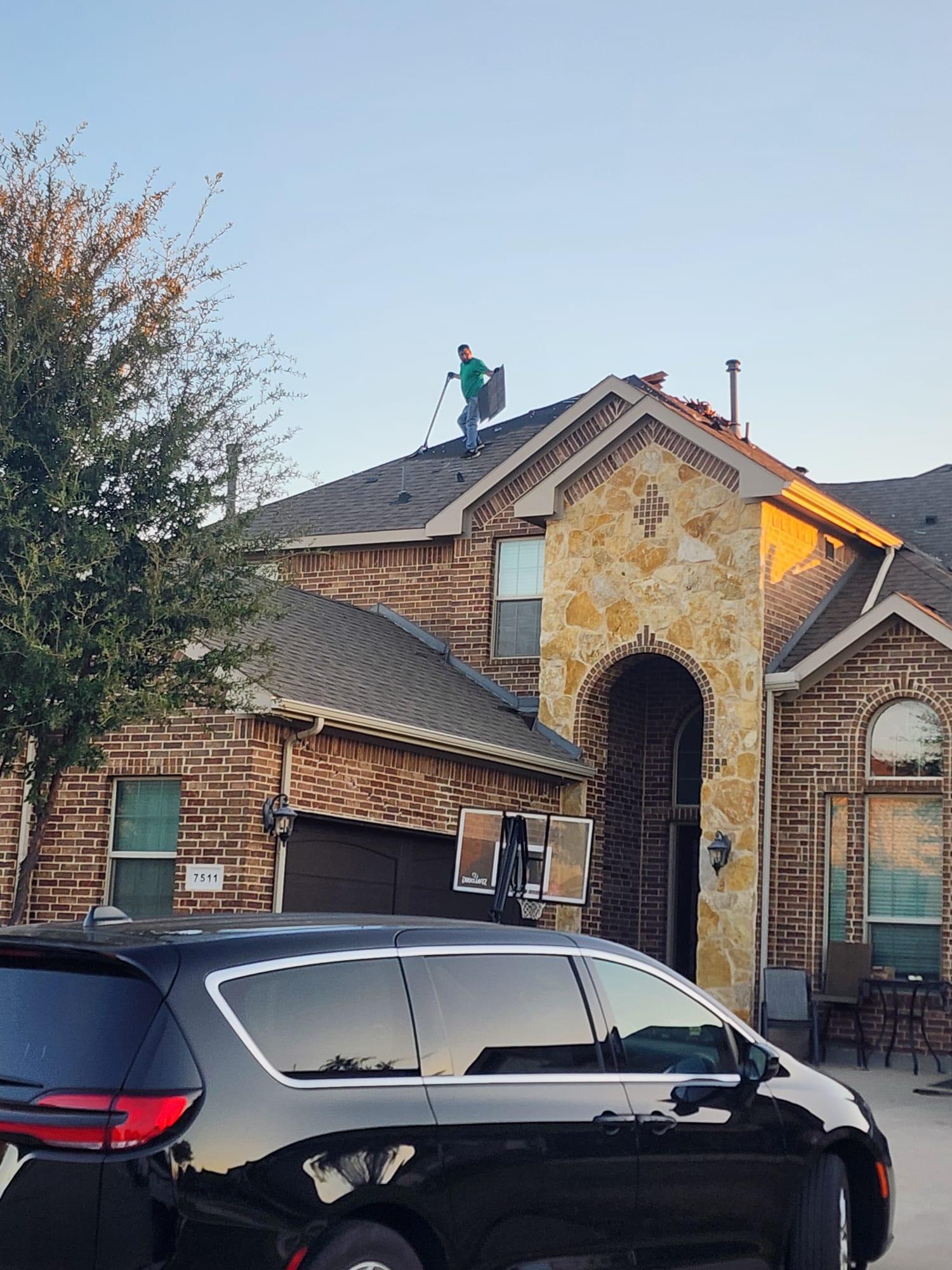 Roofing project