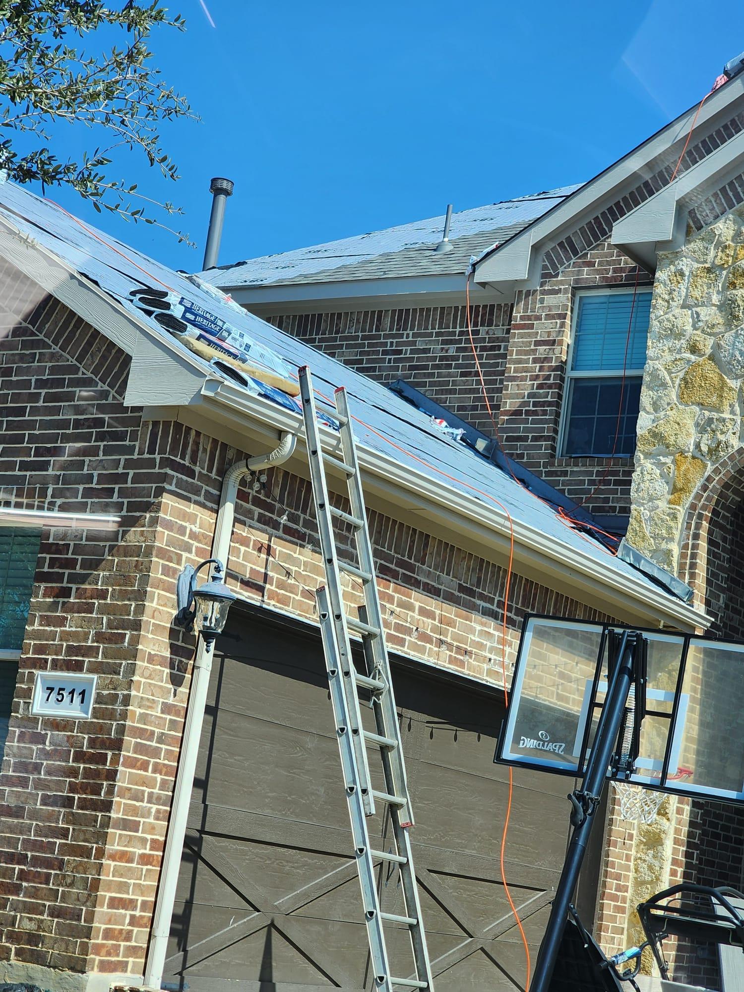 Roofing project